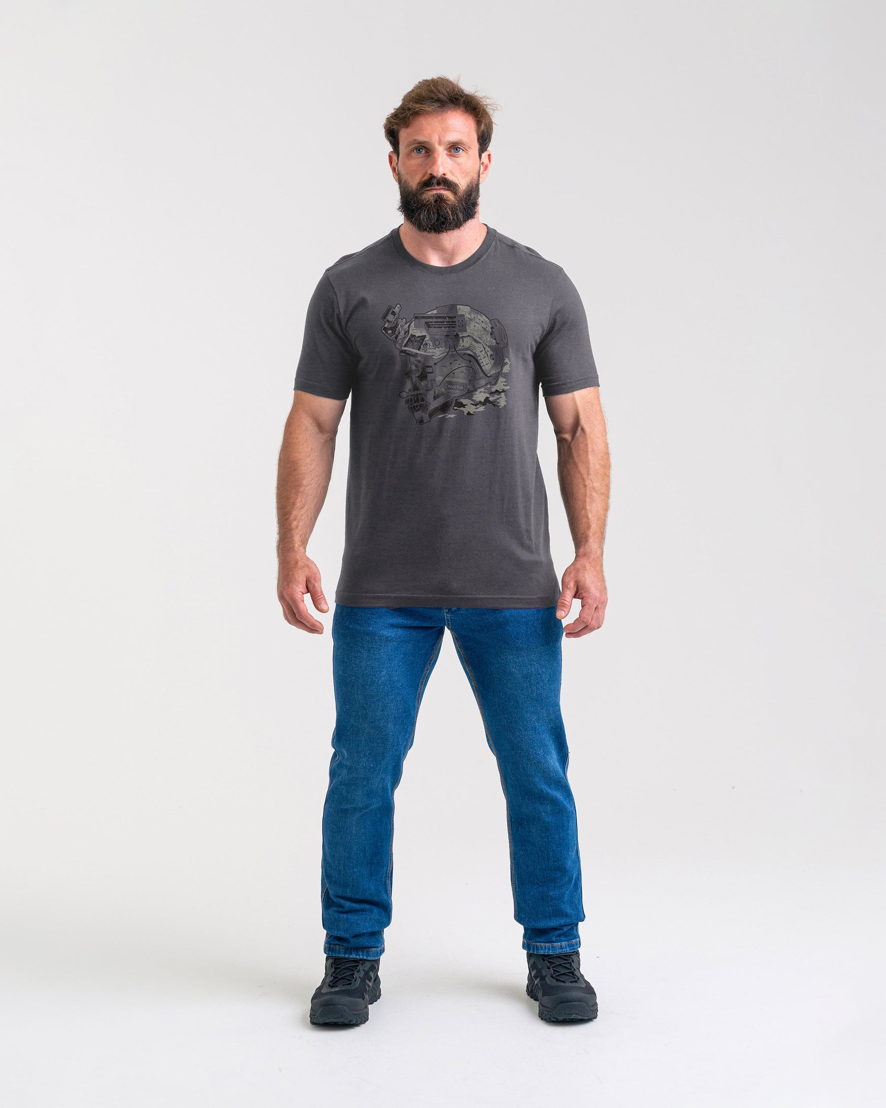 Camiseta Concept Blackjack - Chumbo