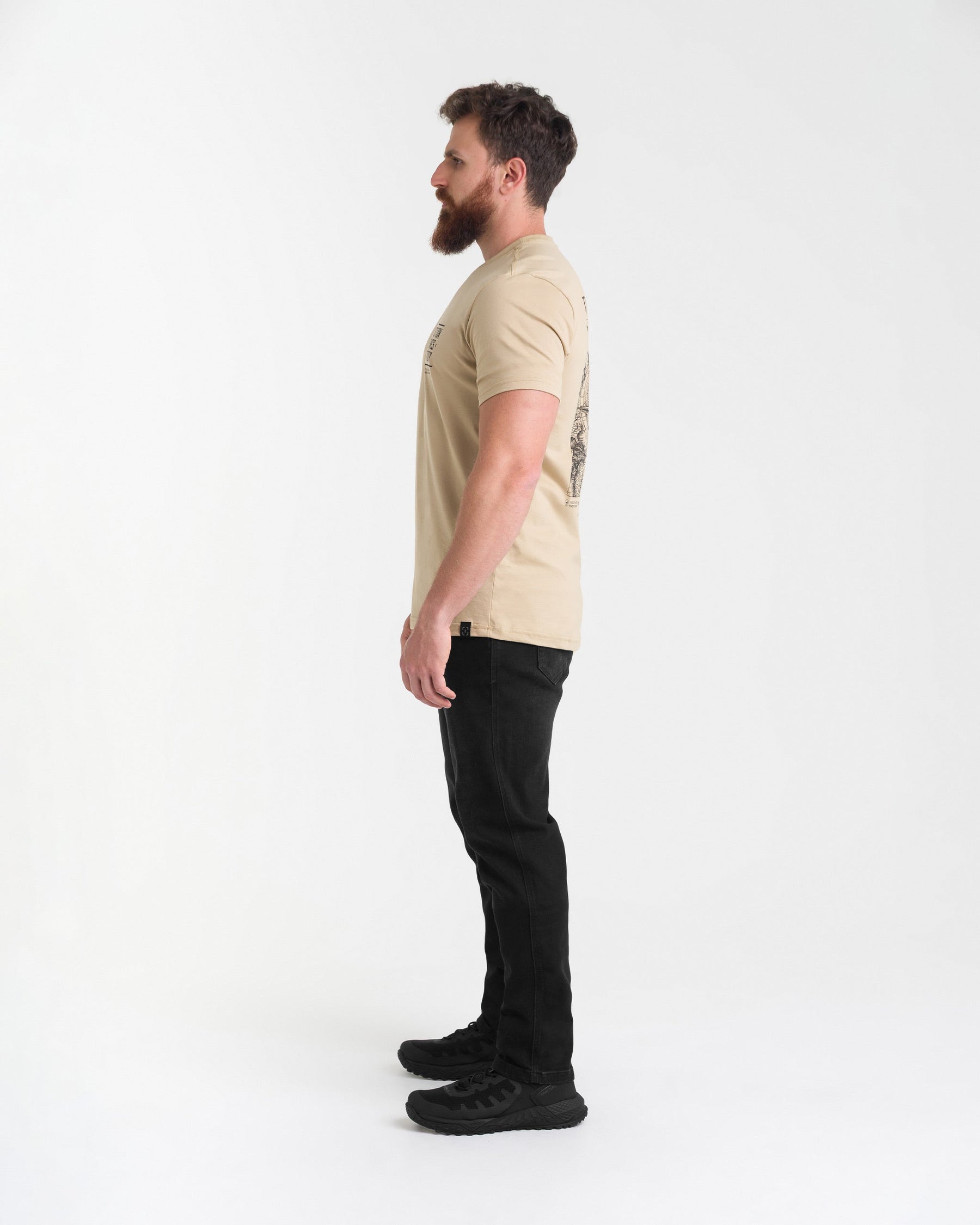 Camiseta Concept Windrose - Caqui