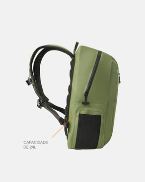 Mochila Impermeável Torrent - Verde