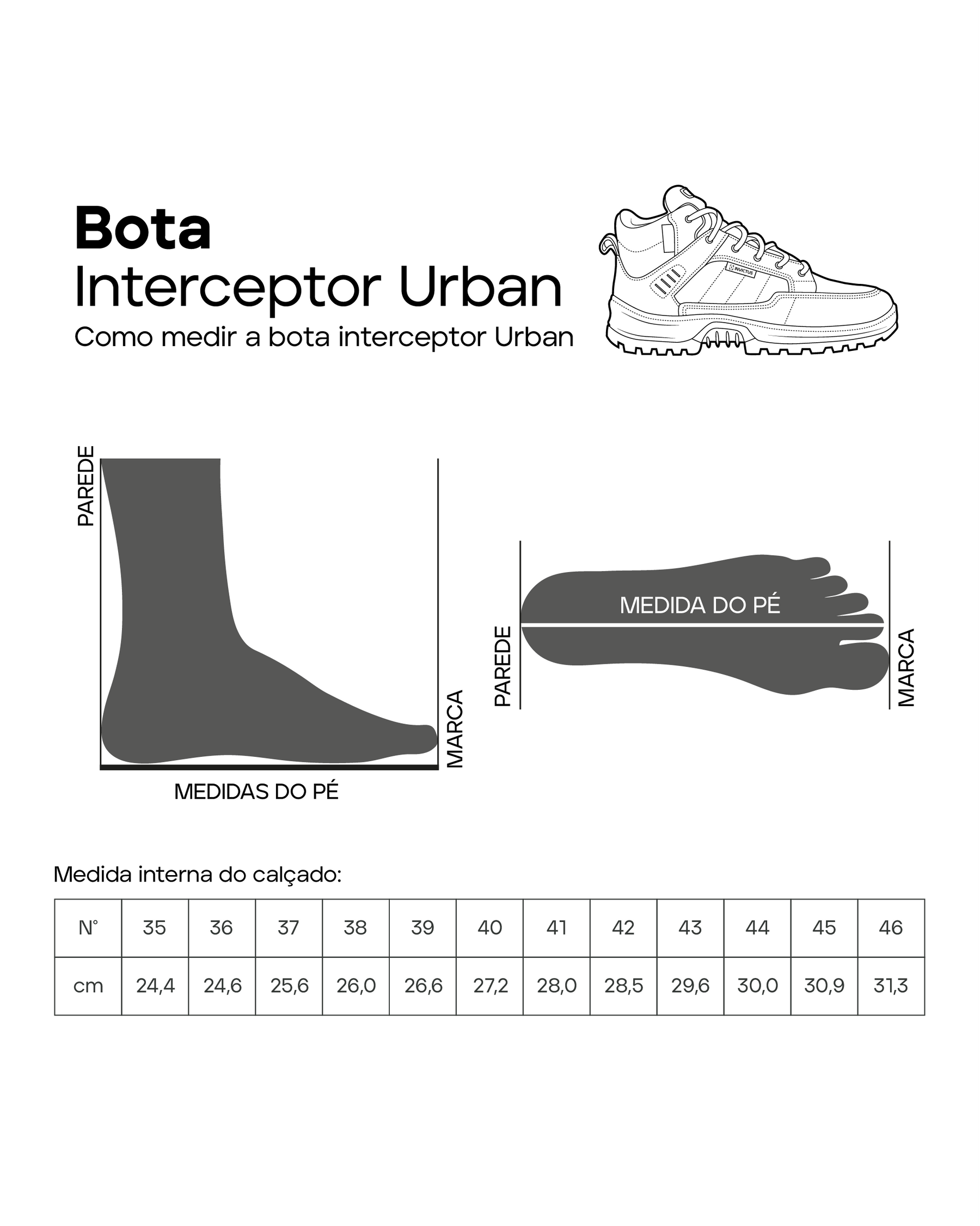 Bota Interceptor Urban - Tan