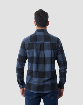 Camisa Lumberjack Flanela - Grid Azul
